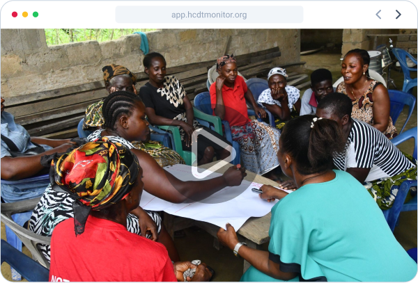 Use the HCDT platform to provide details, track resolution progress, and ensure stakeholders take necessary action